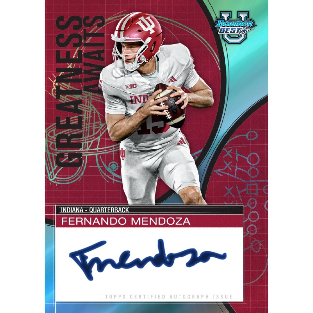 2025 Bowman's Best University Football Hobby Box