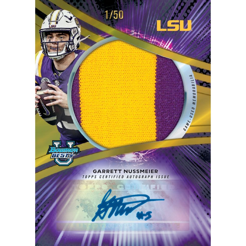 2025 Bowman's Best University Football Hobby Box