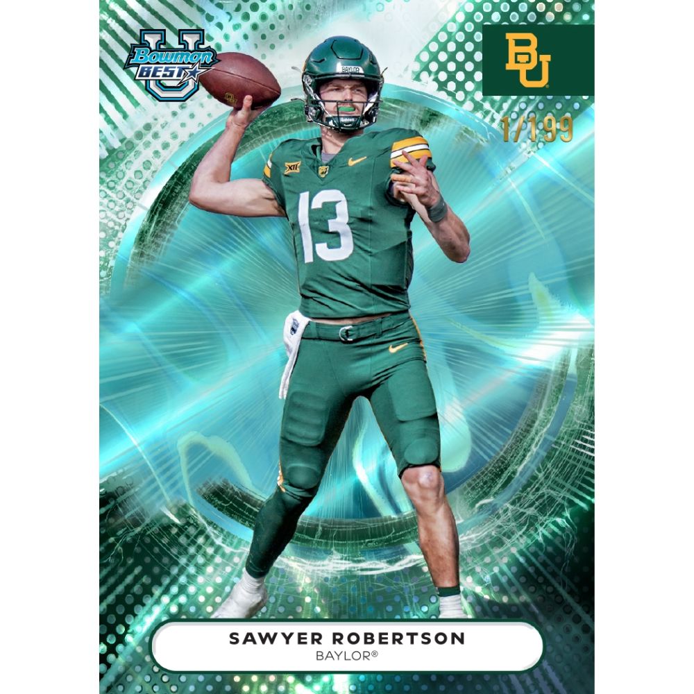 2025 Bowman's Best University Football Hobby Box