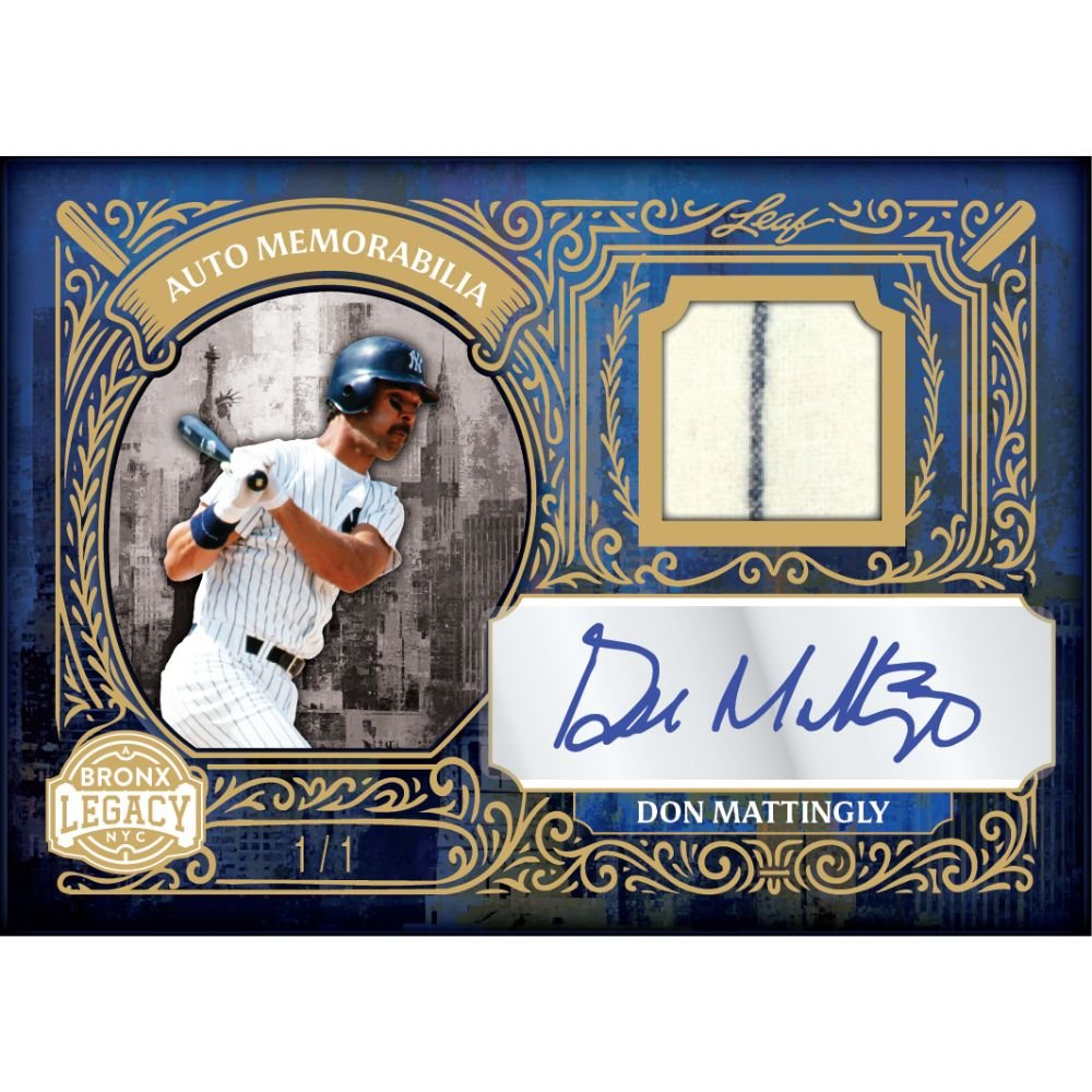 2025 Leaf A Bronx Legacy Baseball Hobby Box