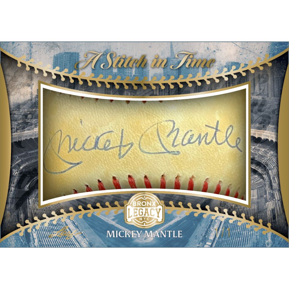 2025 Leaf A Bronx Legacy Baseball Hobby Box