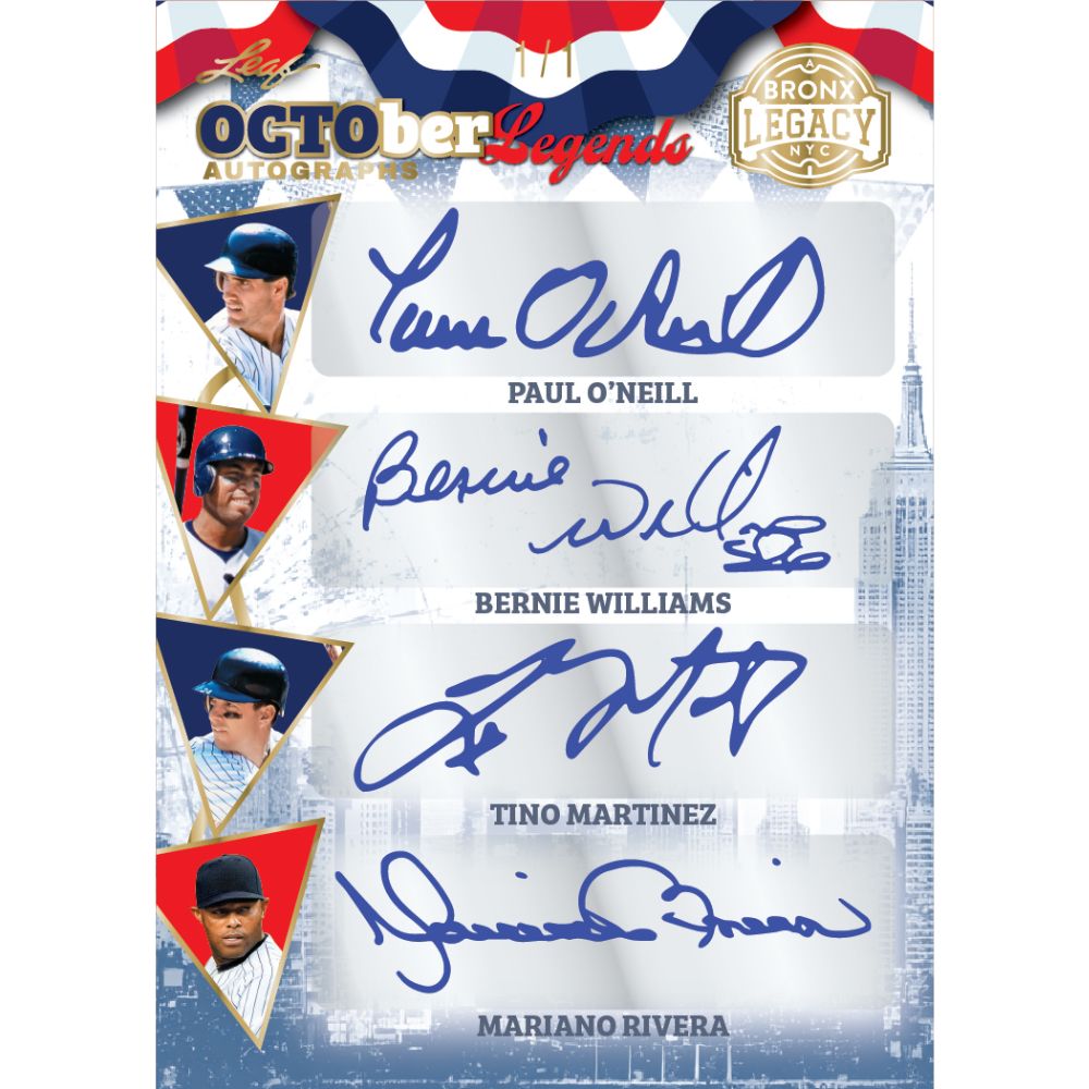 2025 Leaf A Bronx Legacy Baseball Hobby Box
