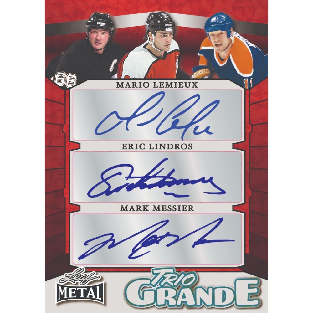 2025 Leaf Metal Legends Hockey Box