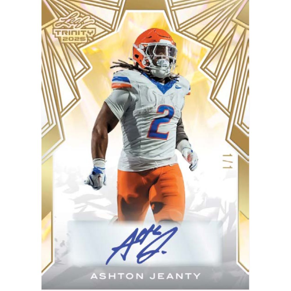 2025 Leaf Trinity Football Jumbo Box