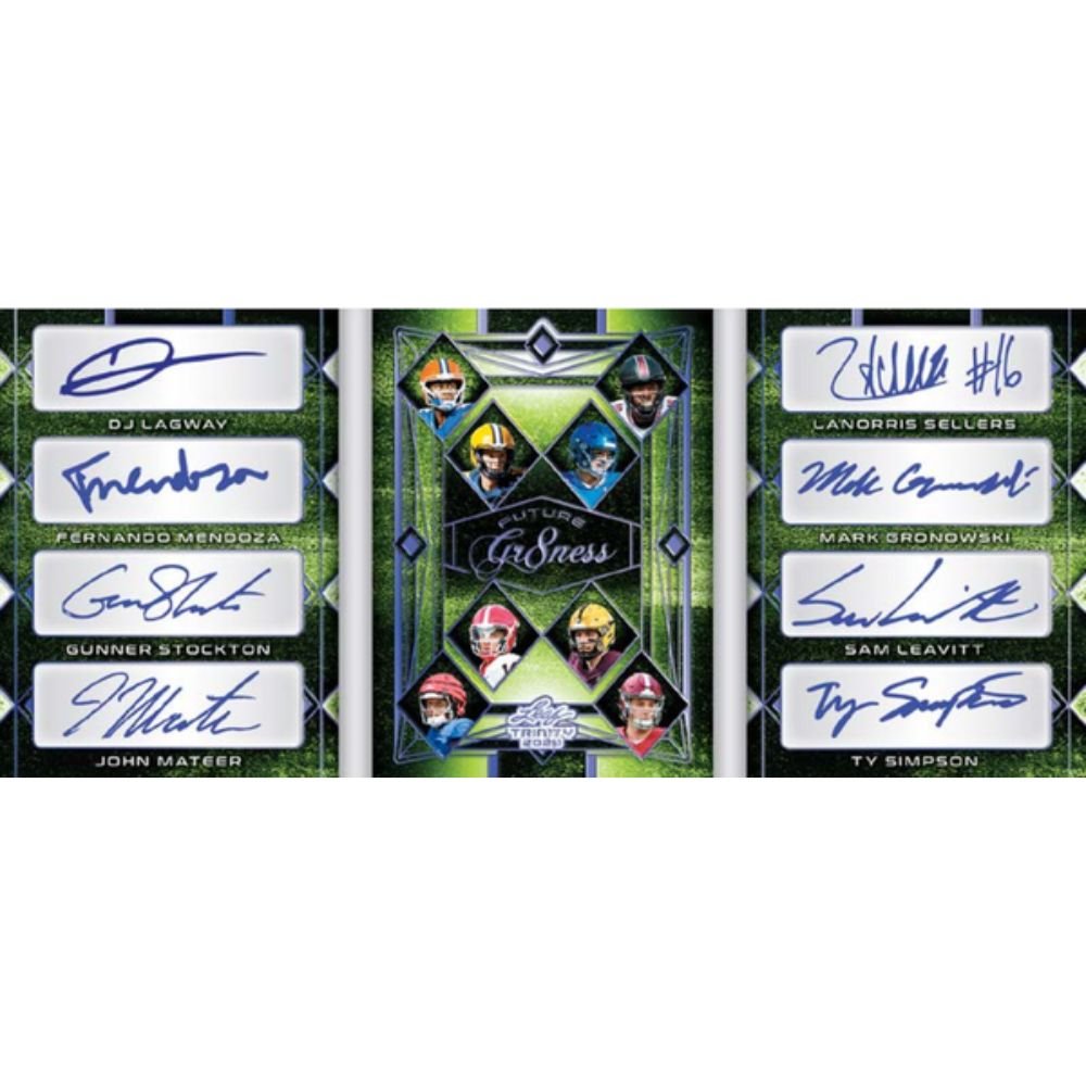 2025 Leaf Trinity Football Jumbo Box