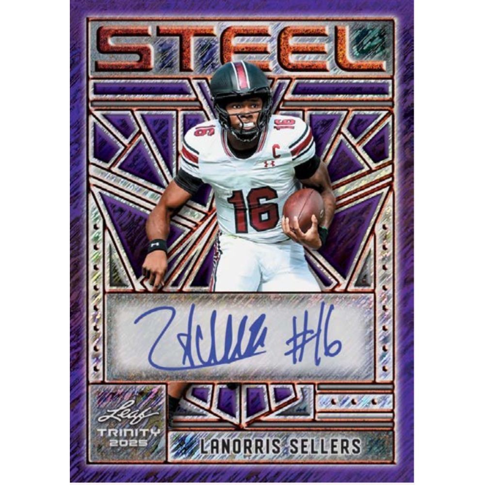2025 Leaf Trinity Football Hobby Box