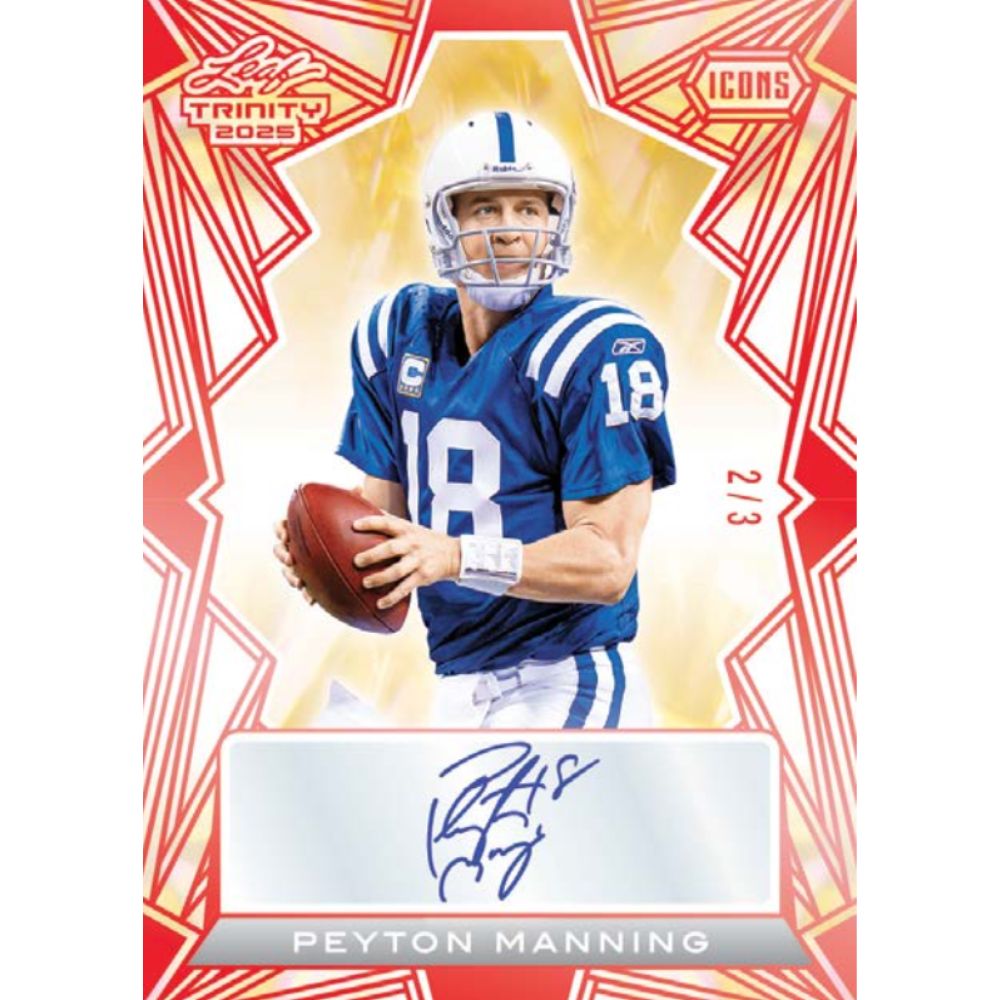 2025 Leaf Trinity Football Hobby Box