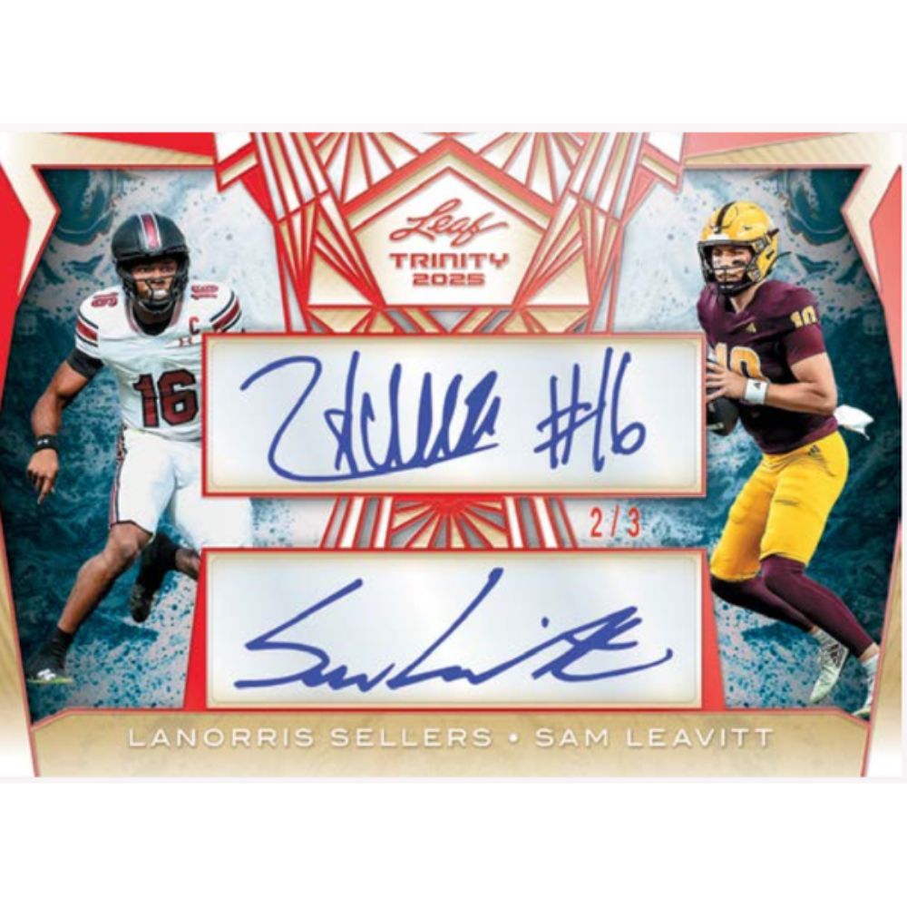 2025 Leaf Trinity Football Hobby Box