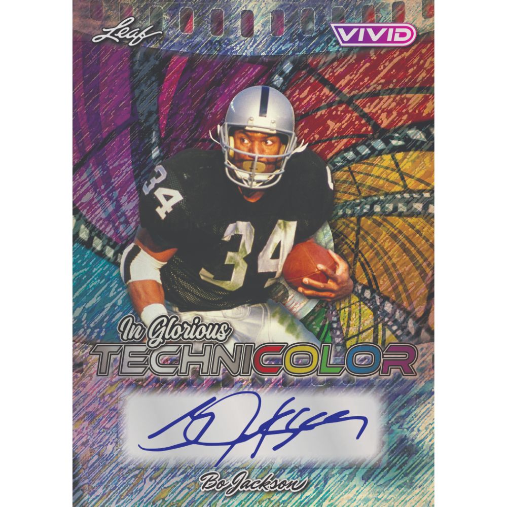 2025 Leaf Vivid Football Jumbo Box