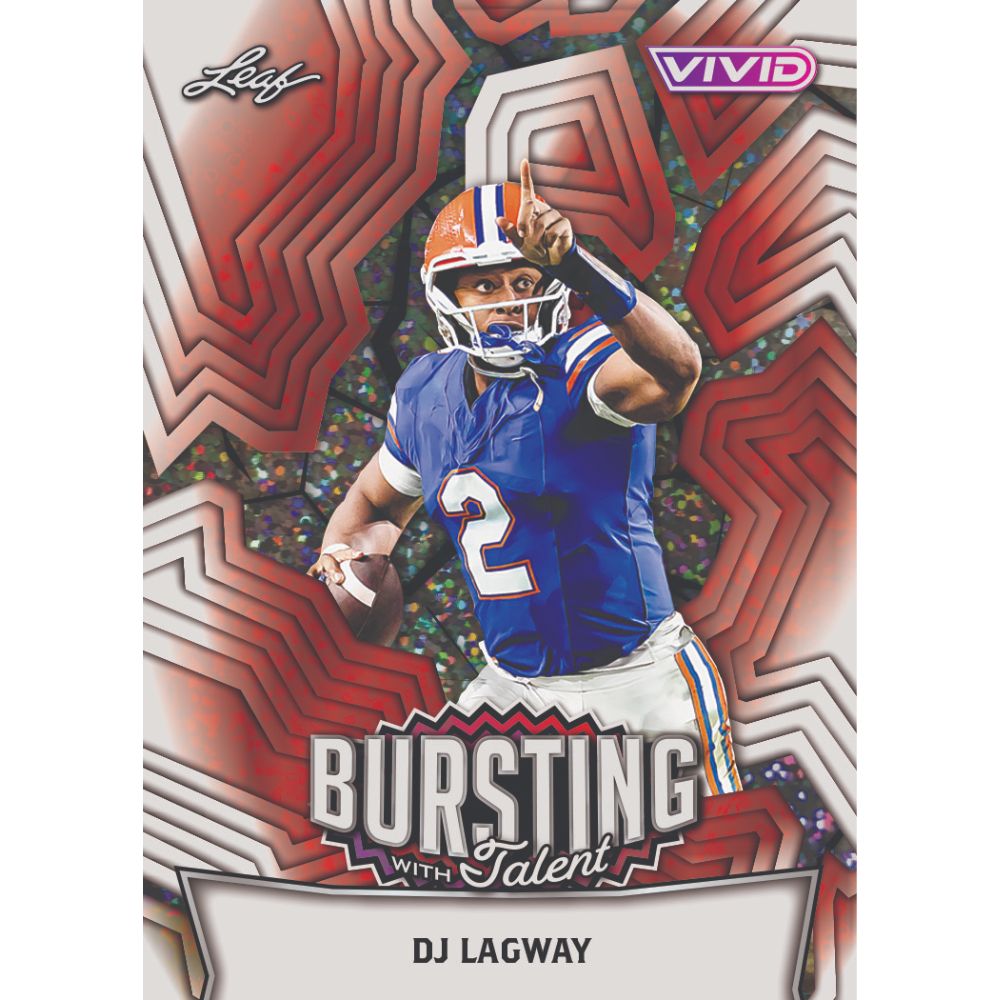 2025 Leaf Vivid Football Jumbo Box