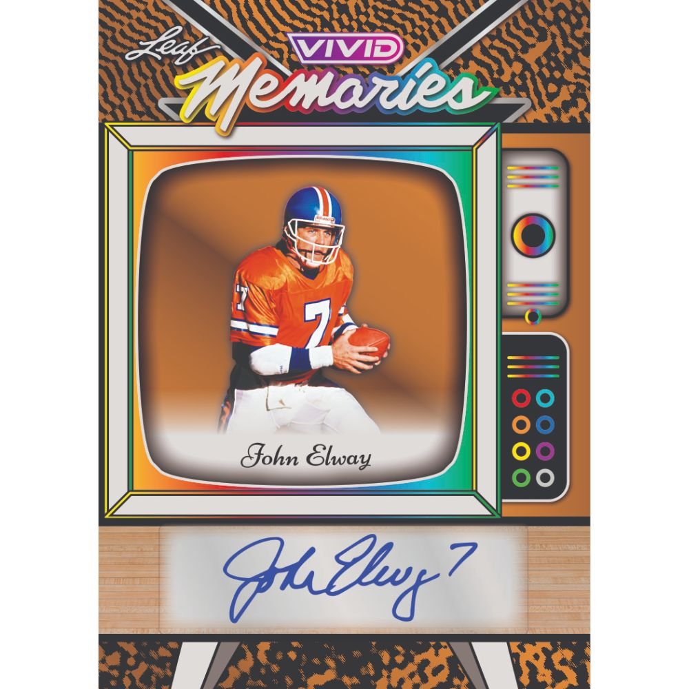 2025 Leaf Vivid Football Jumbo Box