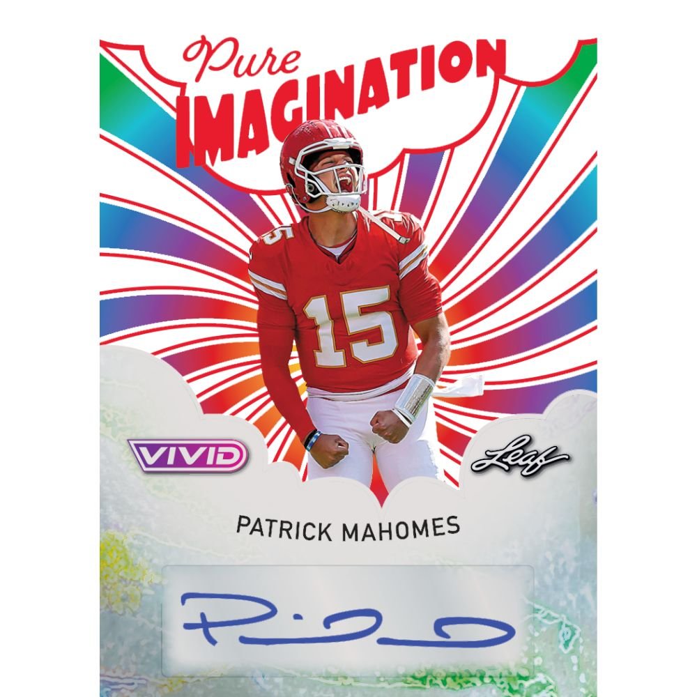 2025 Leaf Vivid Football Jumbo Box