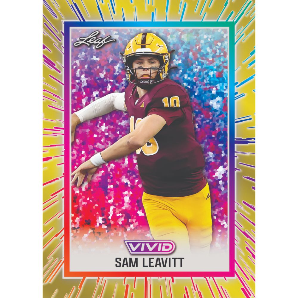 2025 Leaf Vivid Football Jumbo Box