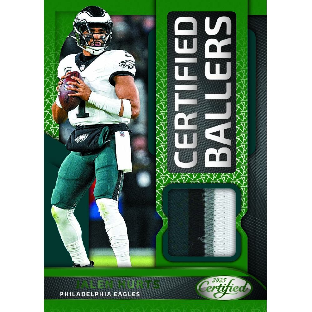 2025 Panini Certified Football Hobby Box