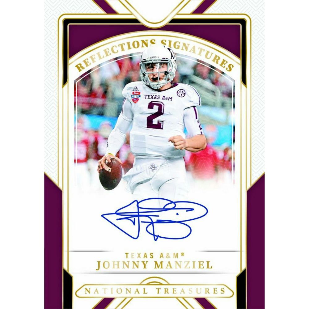 2025 Panini National Treasures Collegiate Football Hobby Box