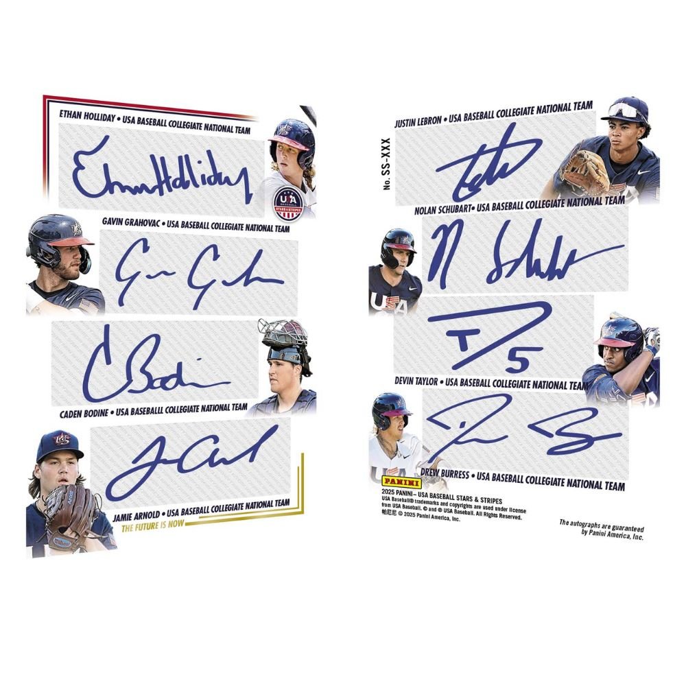 2025 Panini USA Stars & Stripes Baseball Hobby Box
