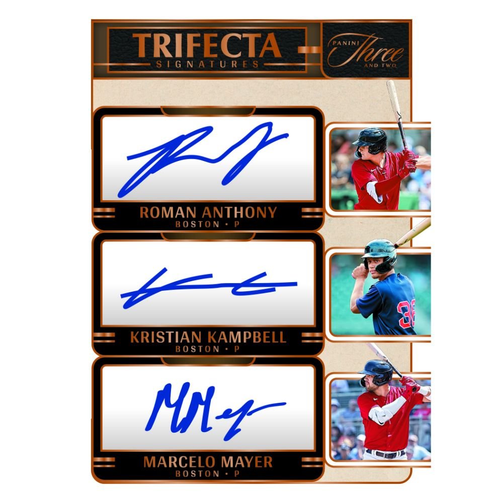 2025 Panini Three & Two Baseball Hobby Box