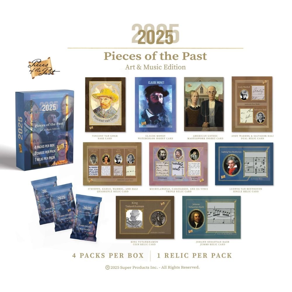 2025 Pieces of the Past Art & Music Edition Box