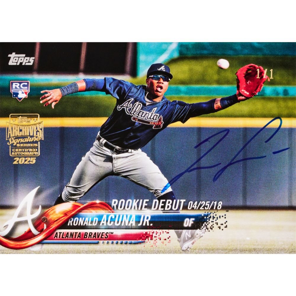 2025 Topps Archives Signature Series Active Players Edition Baseball Hobby Box