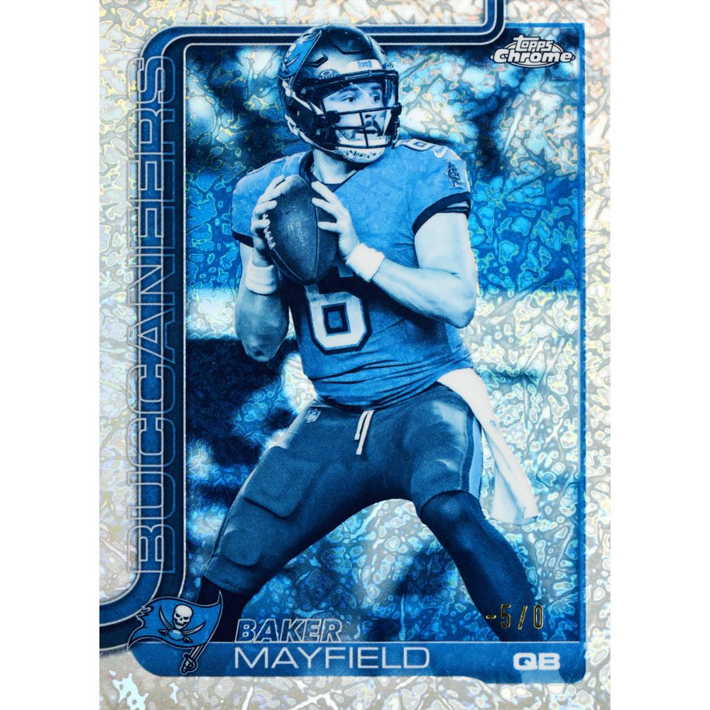 2025 Topps Chrome Football Hobby Pack