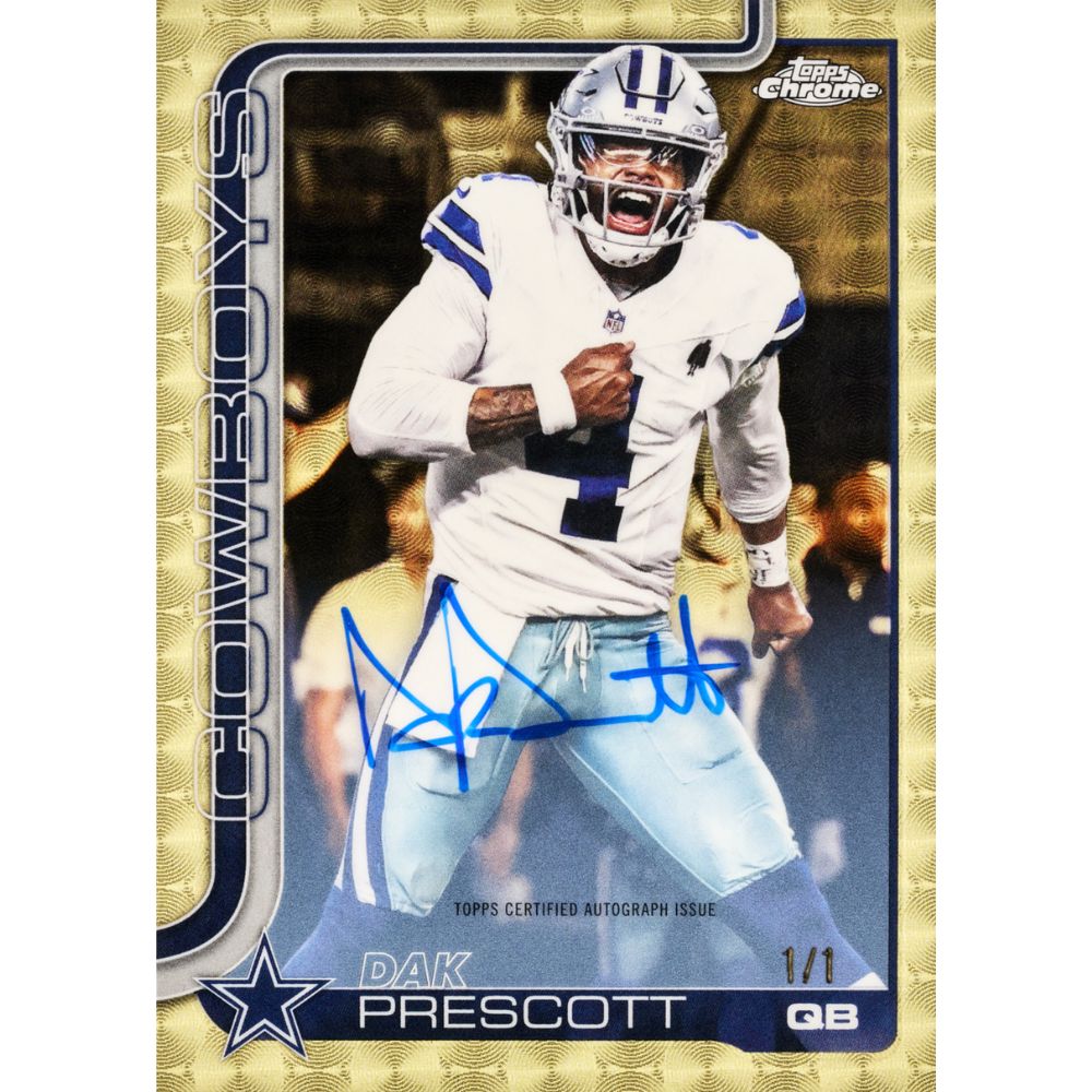 2025 Topps Chrome Football Hobby Pack