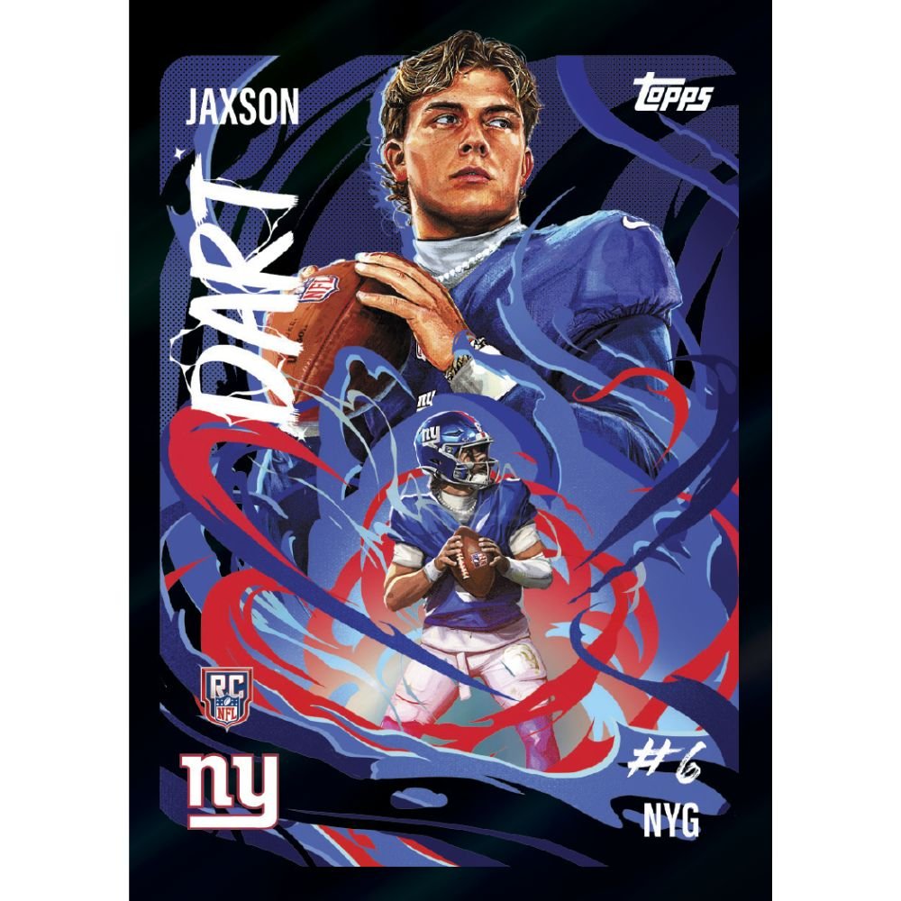 2025 Topps Chrome Football Mega Box