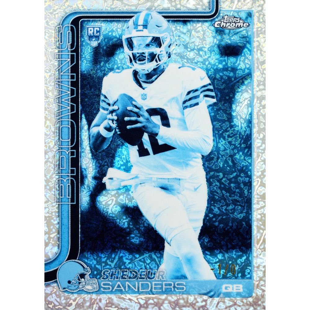 2025 Topps Chrome Football Hobby Pack