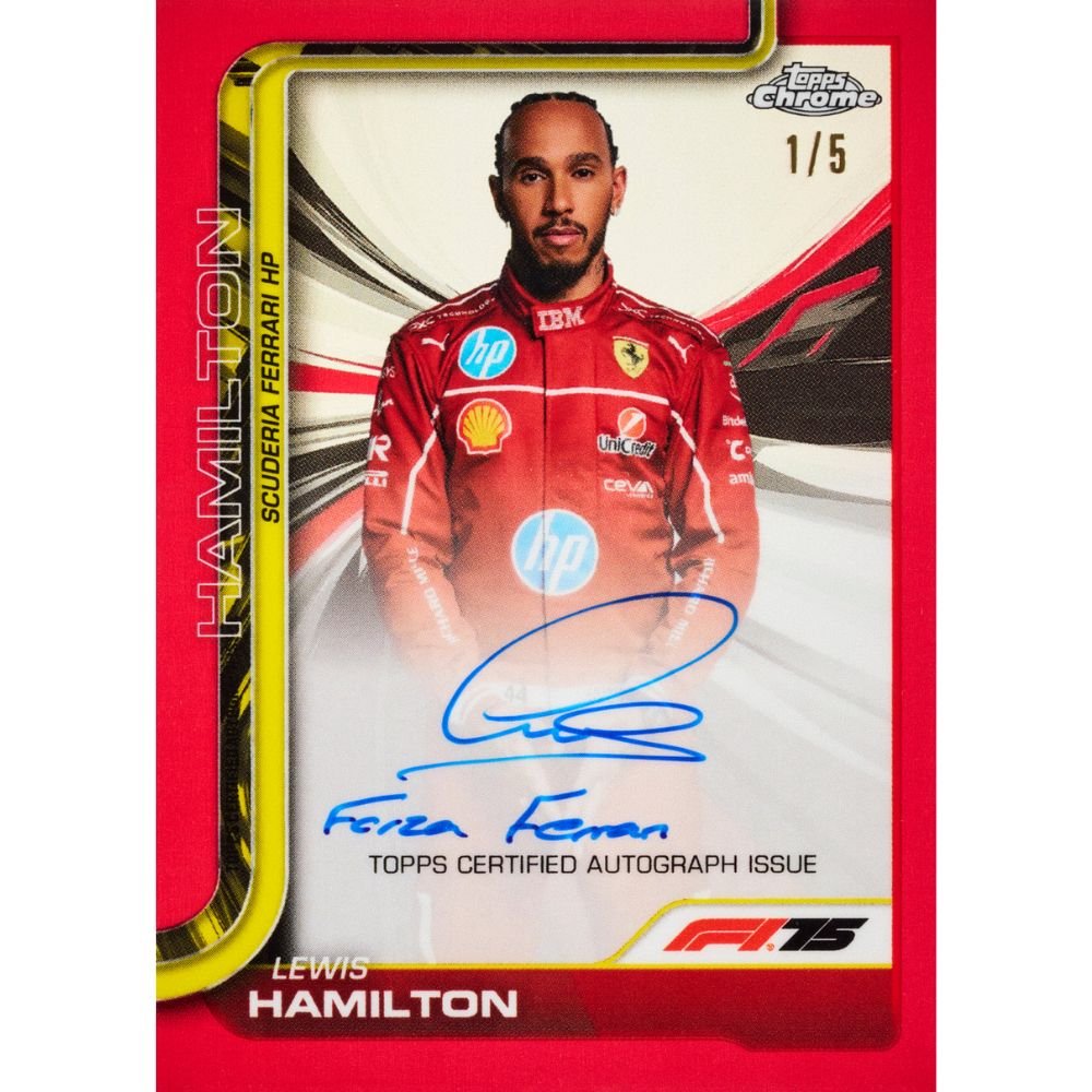 2025 Topps Chrome Formula 1 Blaster Box