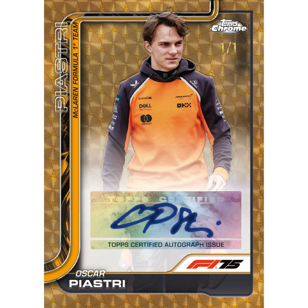 2025 Topps Chrome Formula 1 Blaster Box