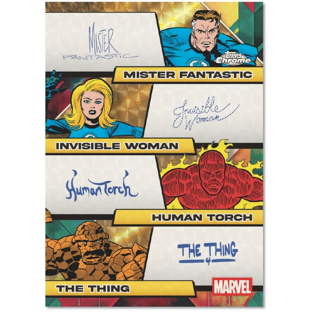 2025 Topps Chrome Marvel Comics Blaster Box