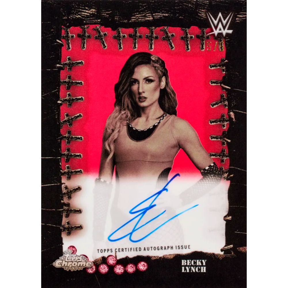 2025 Topps Chrome WWE X Cactus Jack Hobby Box
