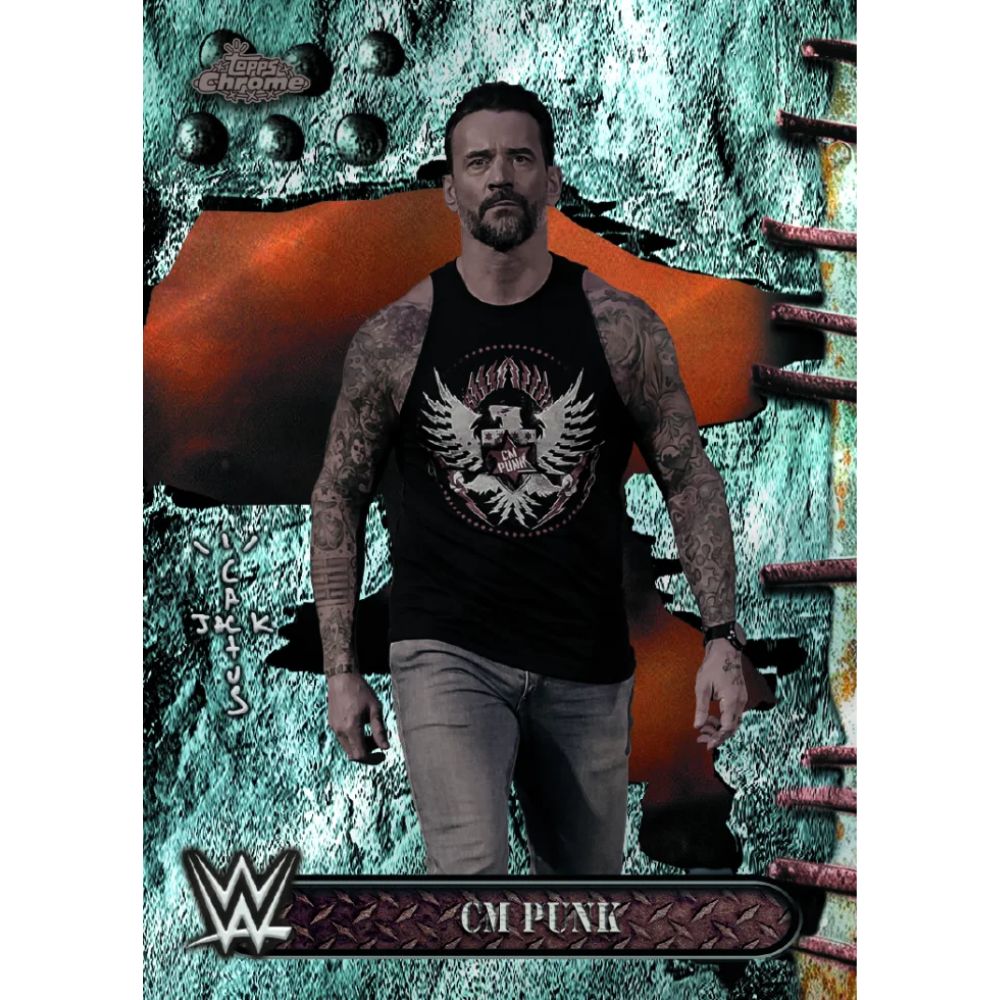 2025 Topps Chrome WWE X Cactus Jack Hobby Box