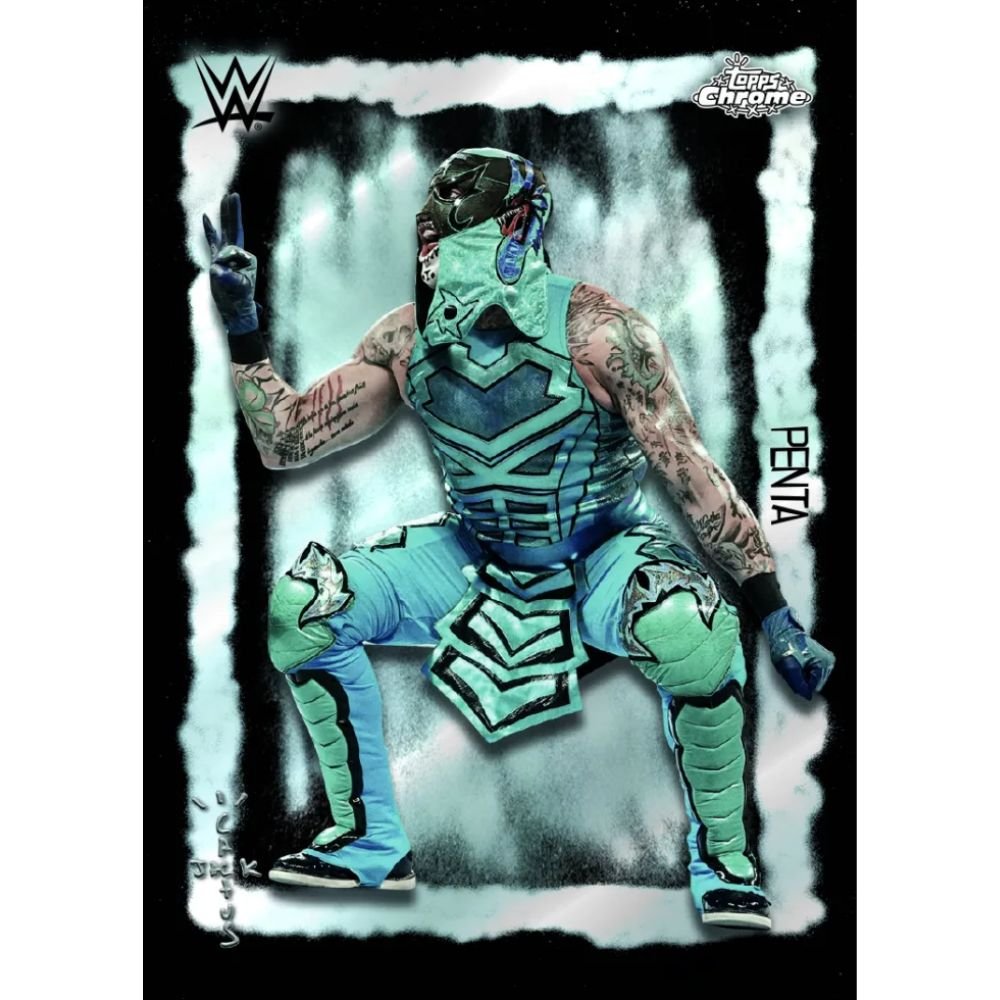 2025 Topps Chrome WWE X Cactus Jack Hobby Box