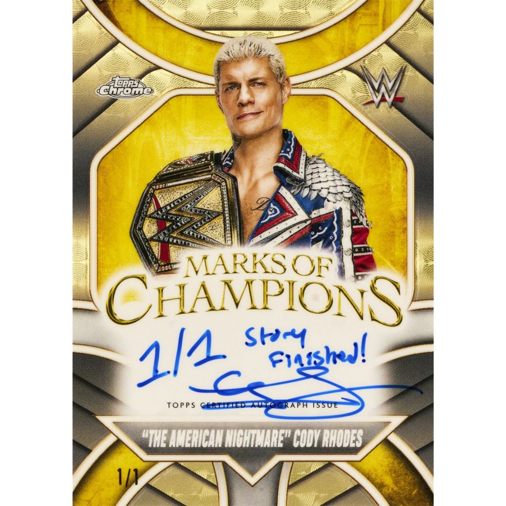 2025 Topps Chrome WWE Delight Box
