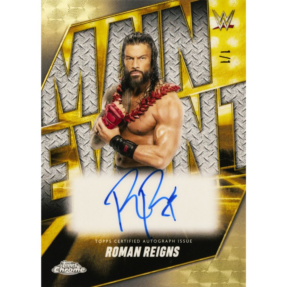 2025 Topps Chrome WWE Blaster Box