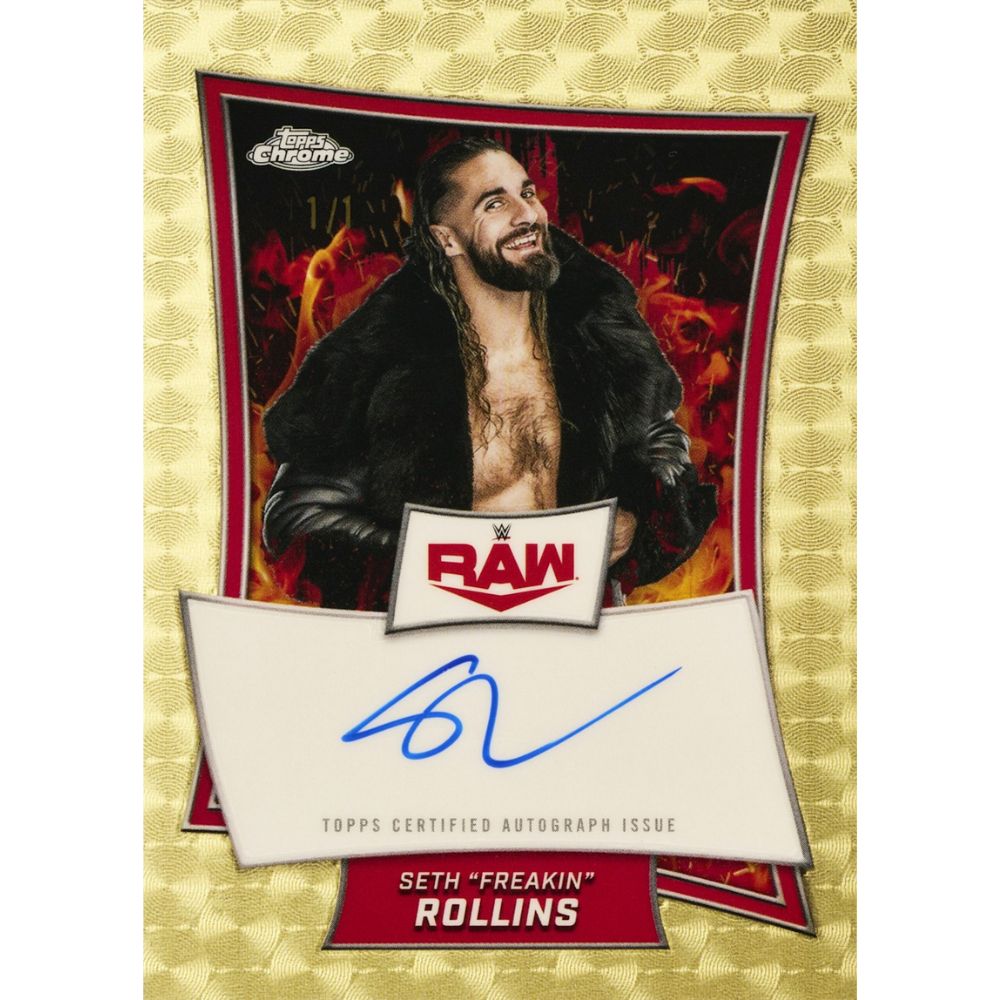 2025 Topps Chrome WWE Mega Box
