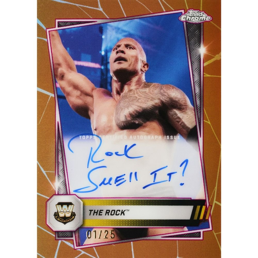 2025 Topps Chrome WWE Mega Box