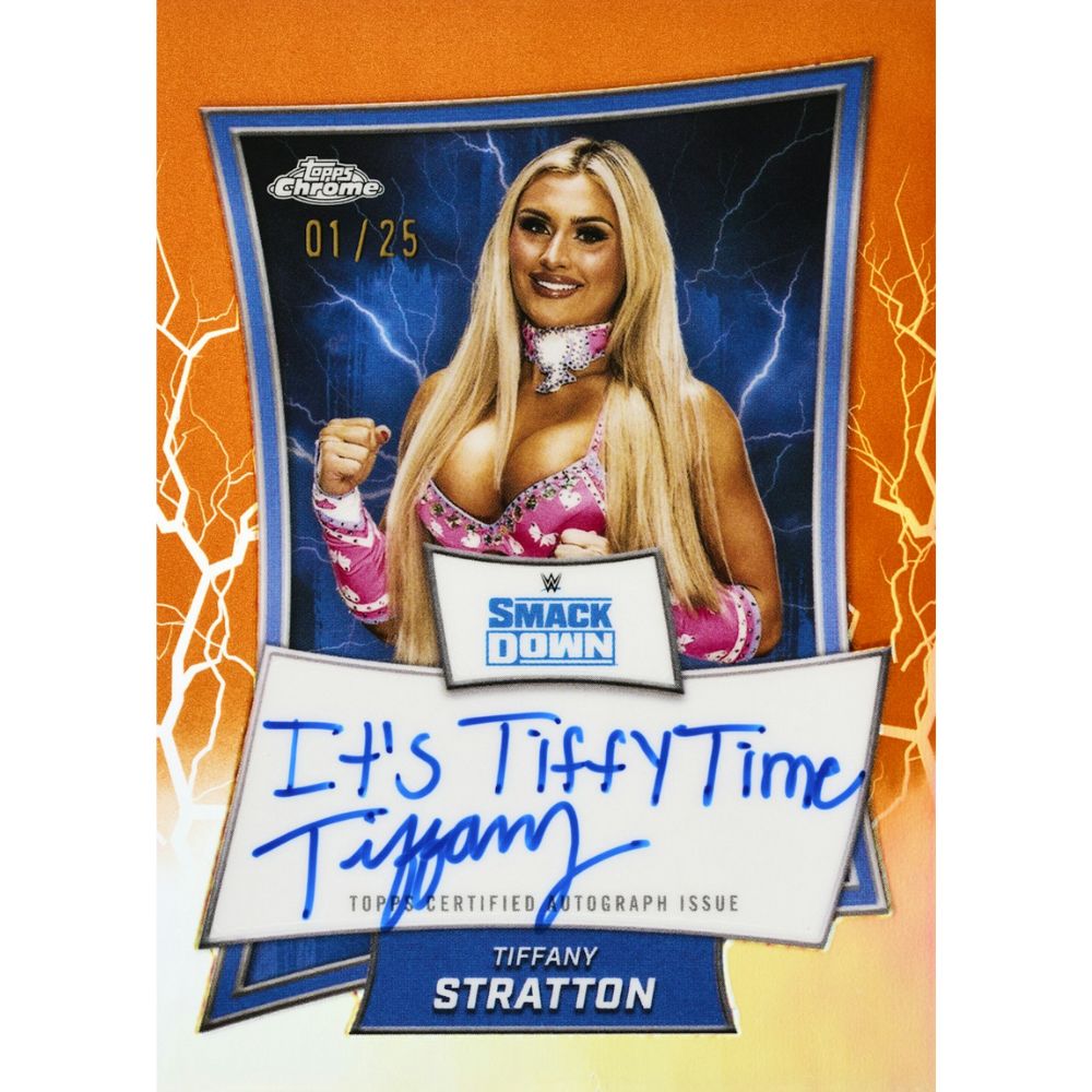 2025 Topps Chrome WWE Delight Box