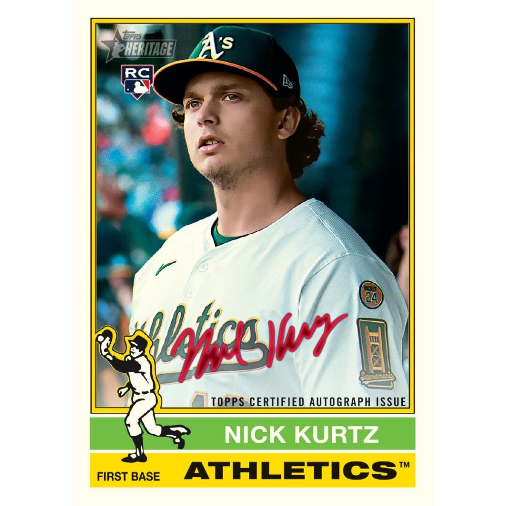 2025 Topps Heritage High Number Baseball Hobby Box