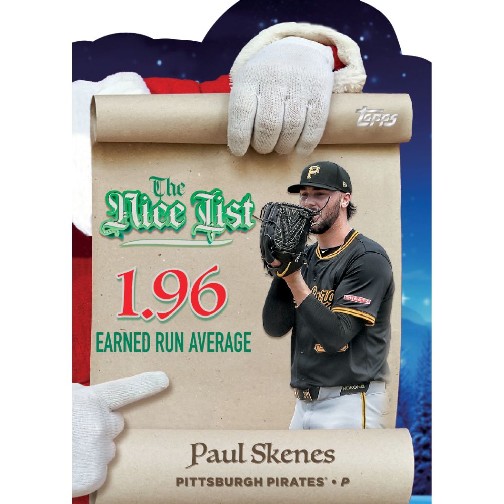 2025 Topps Holiday Baseball Advent Calendar