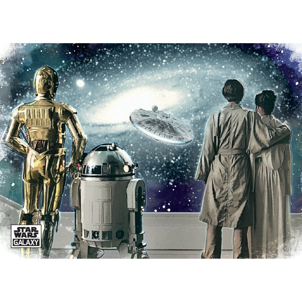 2025 Topps Chrome Galaxy Star Wars Hobby Box