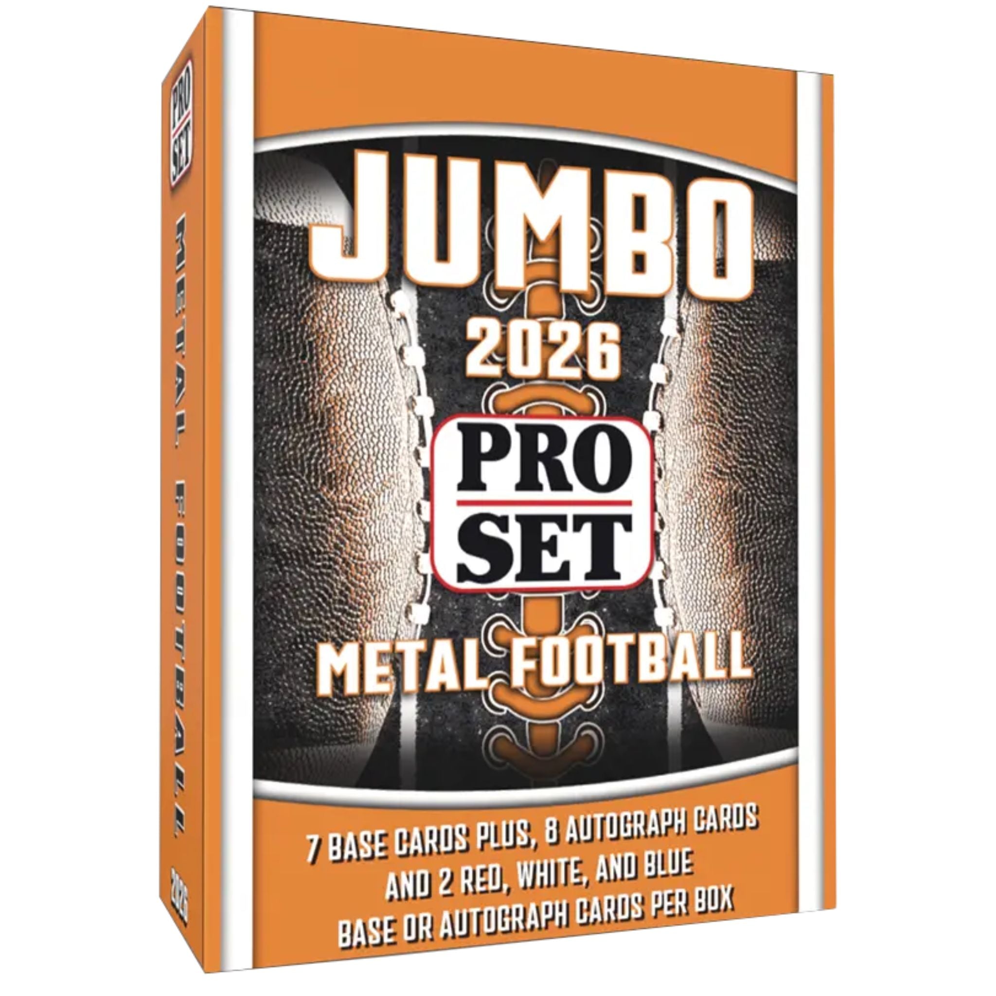 2026 Leaf Pro Set Metal Football Jumbo Box