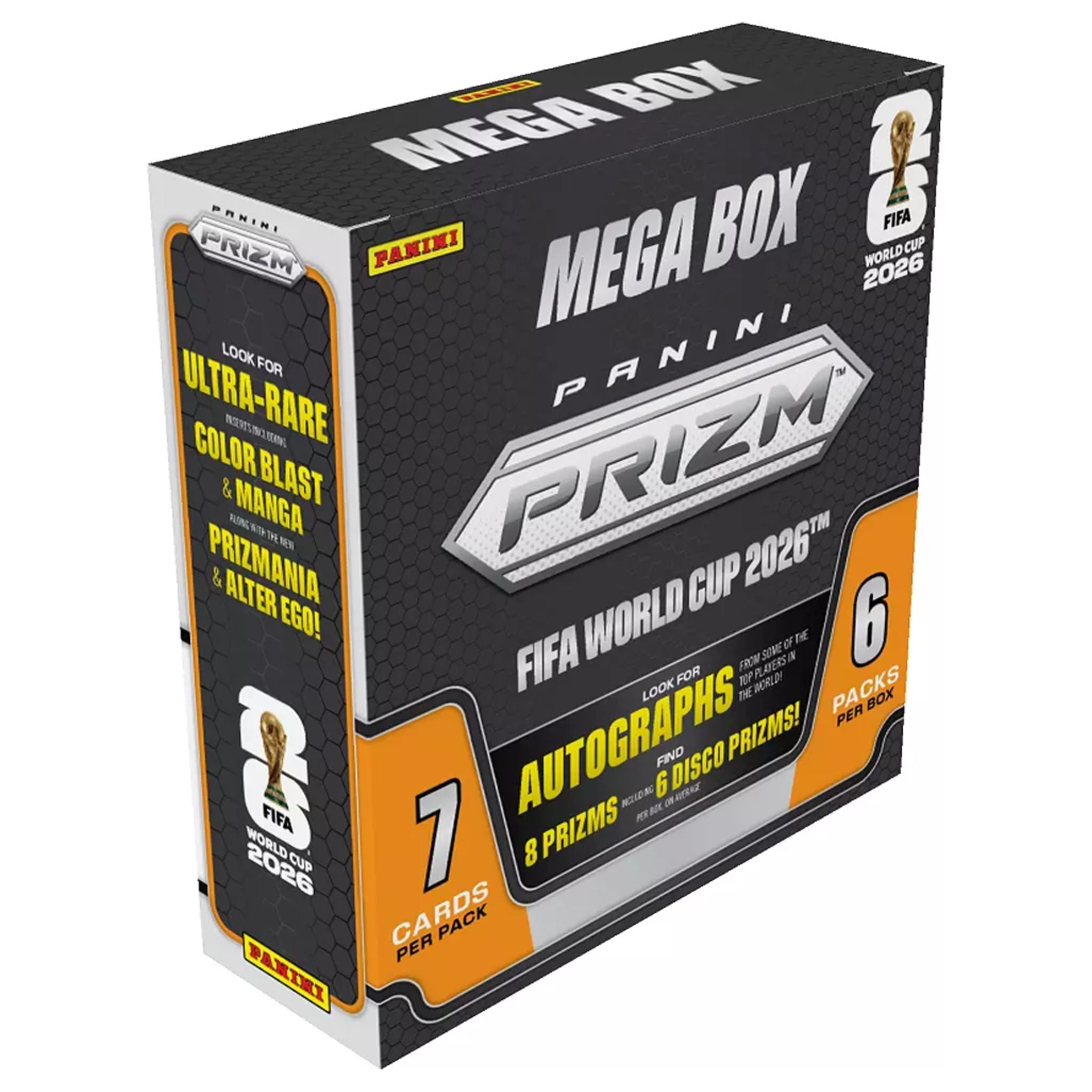 2026 Panini Prizm World Cup Soccer Mega Box