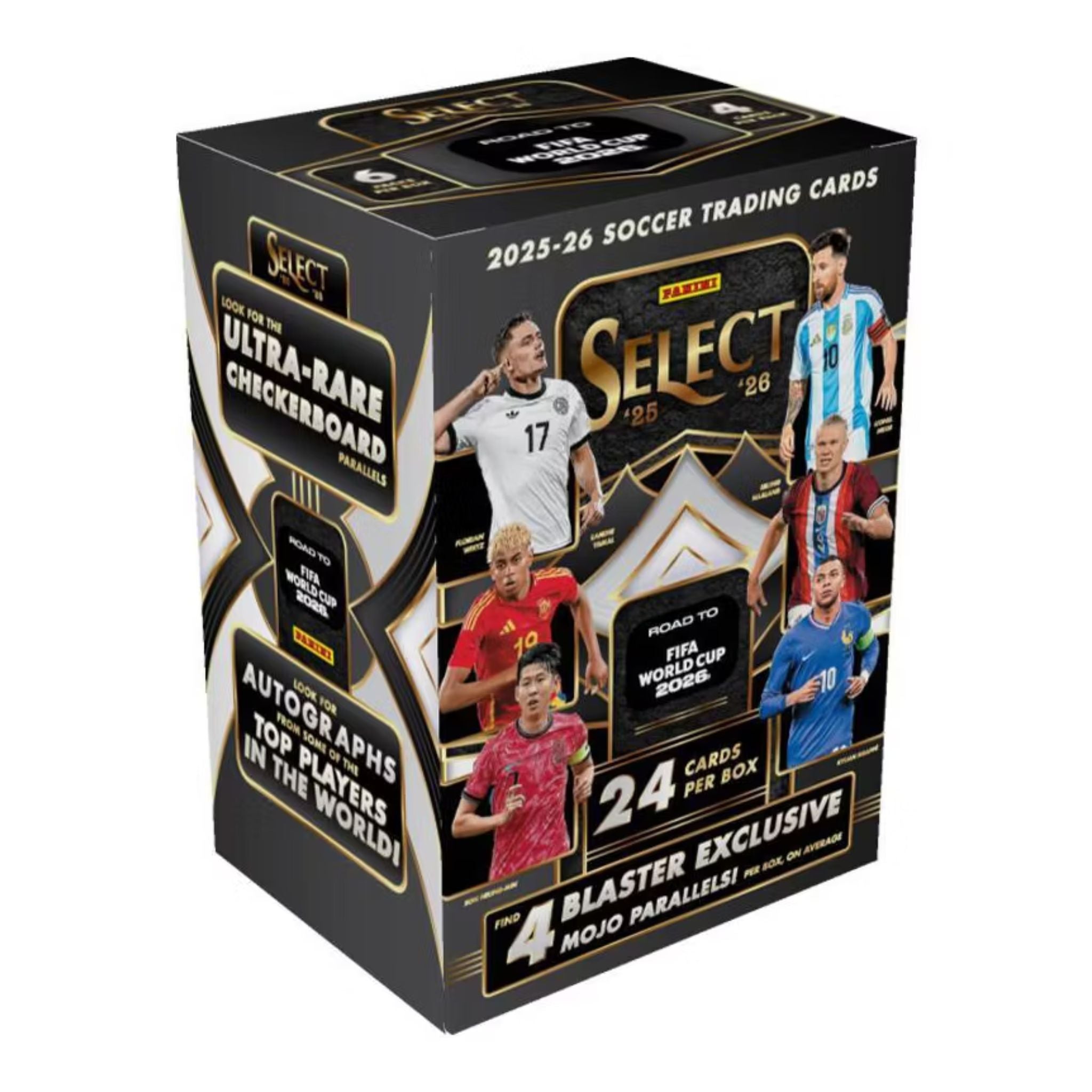 2025/26 Panini Select Road to World Cup Soccer Blaster Box