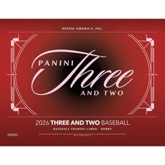 2026 Panini Three & Two Baseball Hobby Box (Presell)
