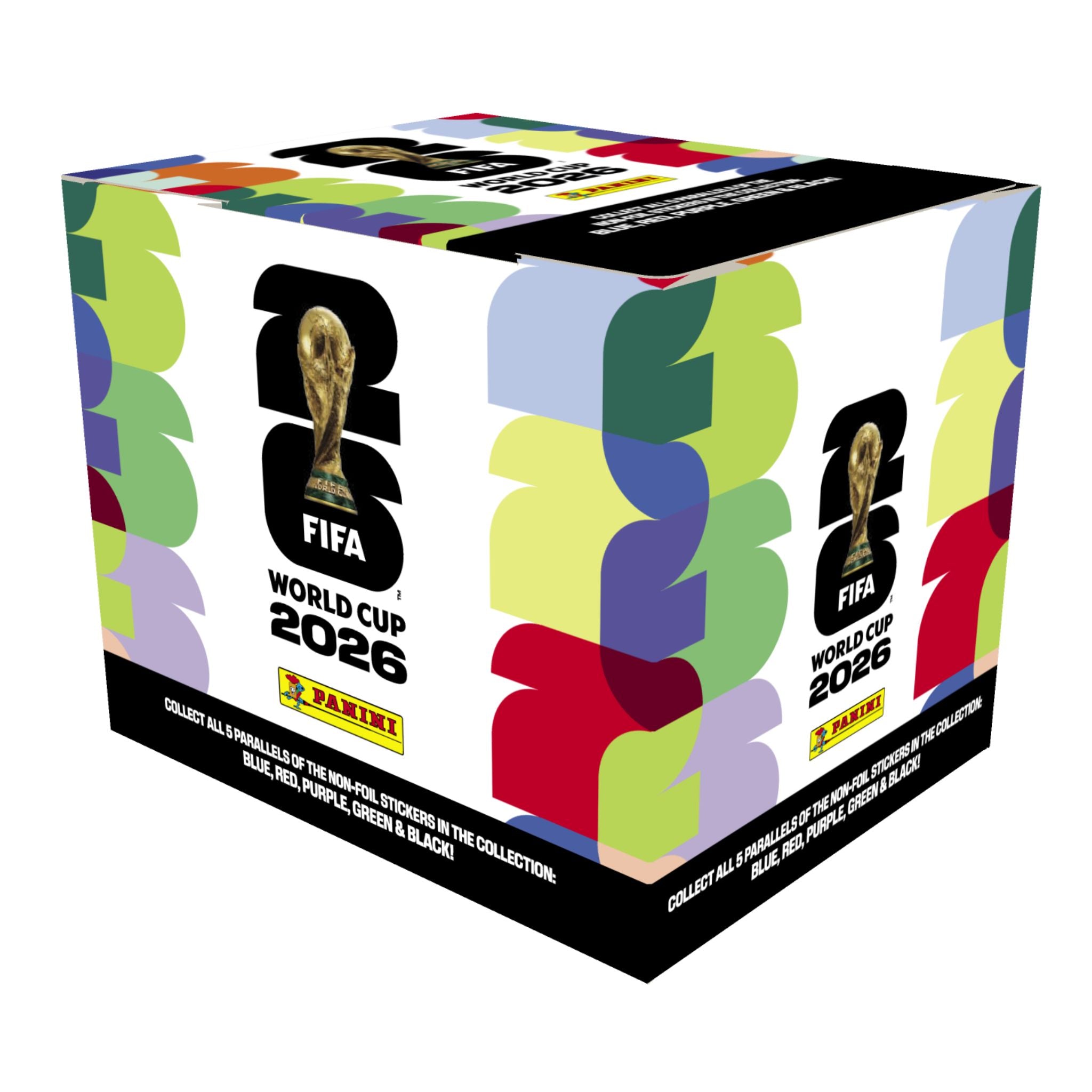 2026 Panini World Cup Soccer Stickers 50ct Box