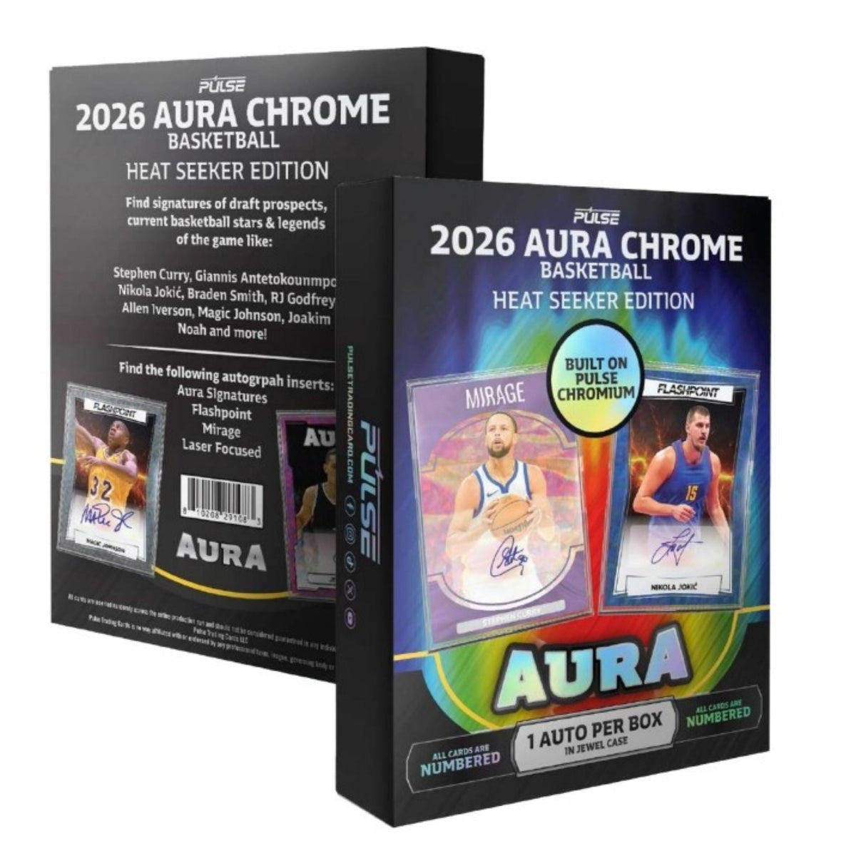 2026 Pulse Aura Chrome Basketball Heat Seeker Box (Presell)