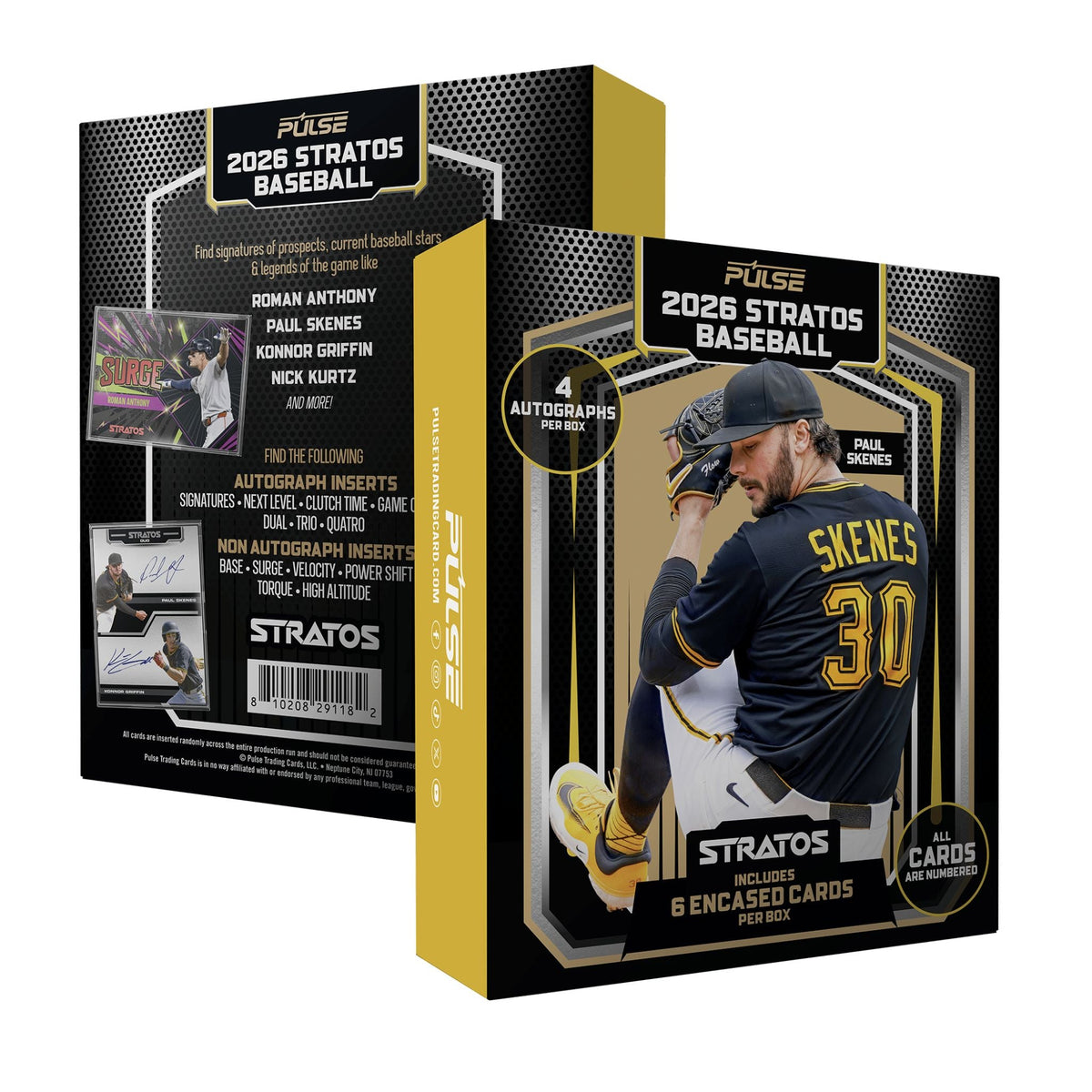 2026 Pulse Stratos Baseball Hobby Box (Presell)