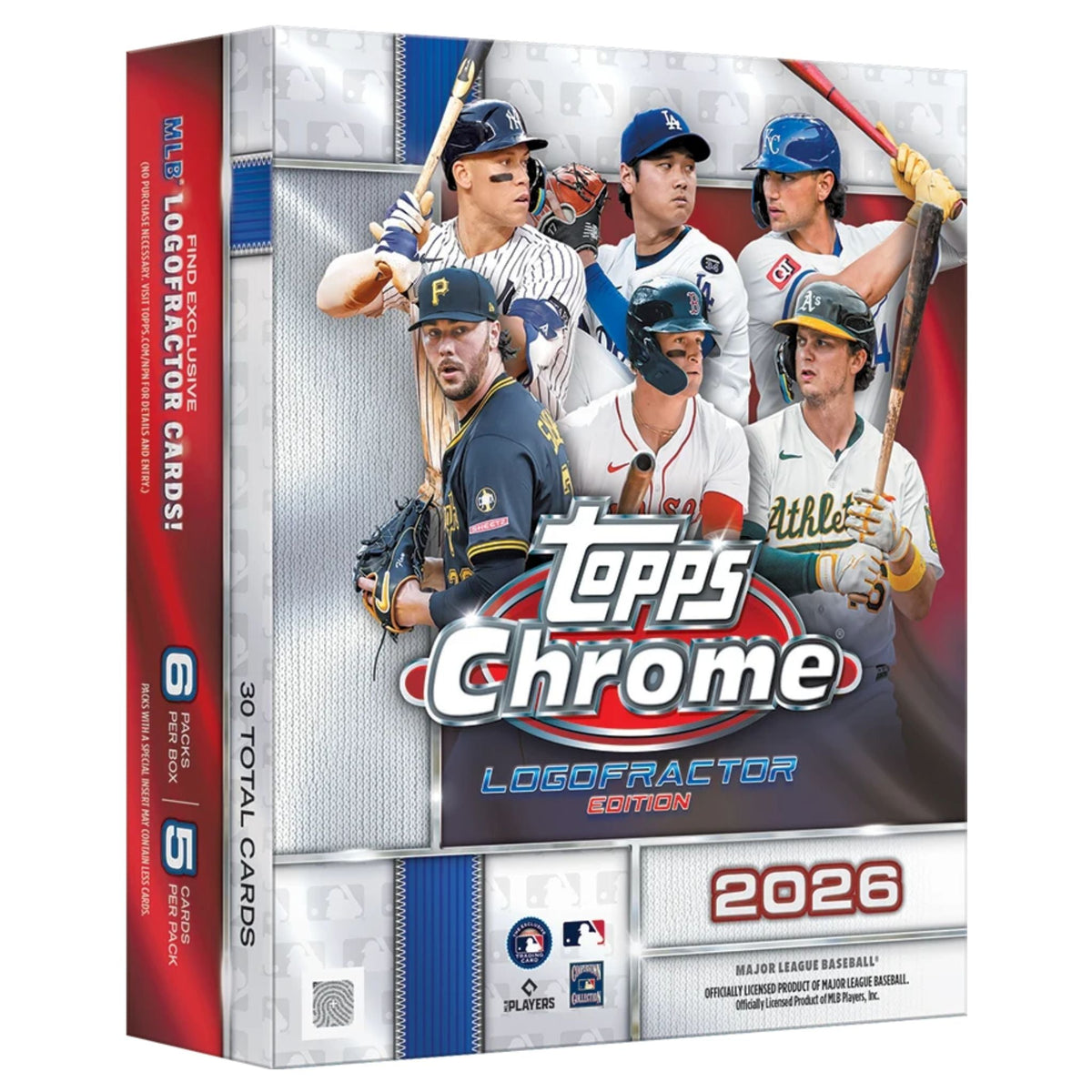 2026 Topps Chrome Baseball Logofractor Edition Box