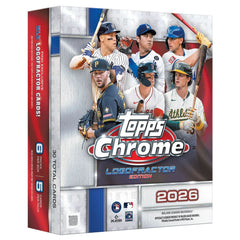 2026 Topps Chrome Baseball Logofractor Edition Box